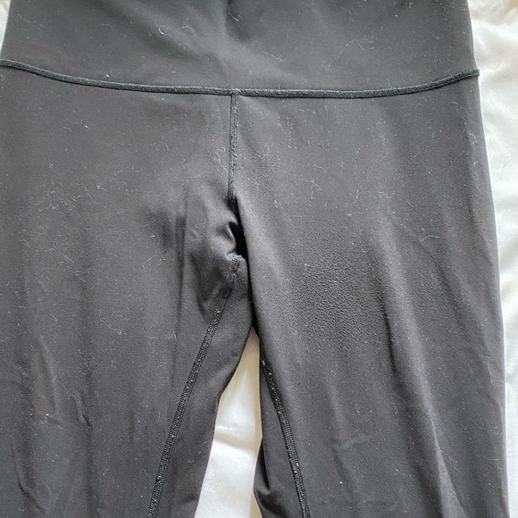 Lululmone black 7/8 leggings - Picture 3 of 5